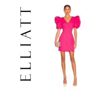 Elliatt ava dress fuchsia size XS
